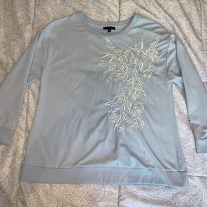 Plus size crewneck sweater